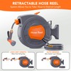 Retractable Garden Hose Reel 1/2 In x 100 FT, Wall