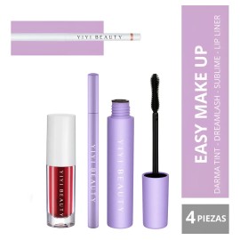 Kit Easy Make Up Yiyi Beauty | Ojos Y Labios Mapple
