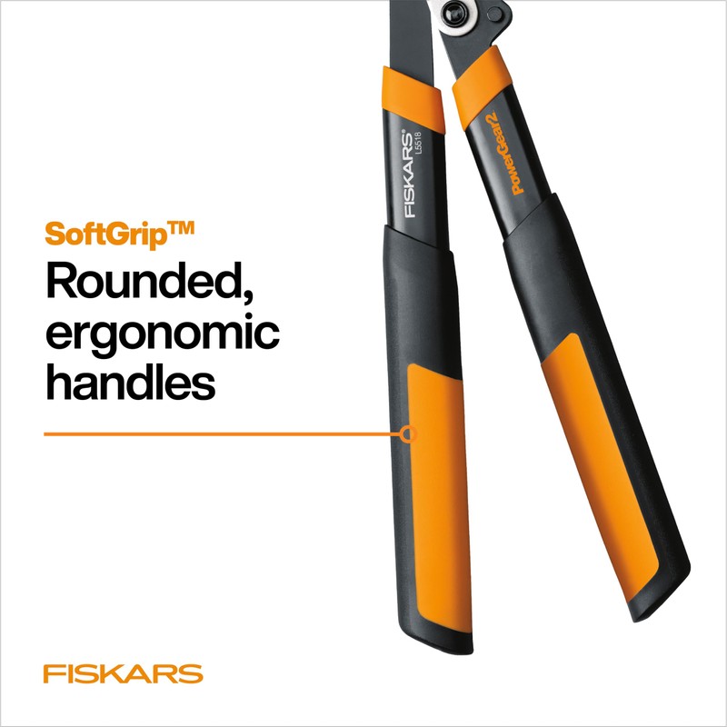 Fiskars 18-Inch Loppers for Tree Trimming, Heavy Duty, Sharp Bypass