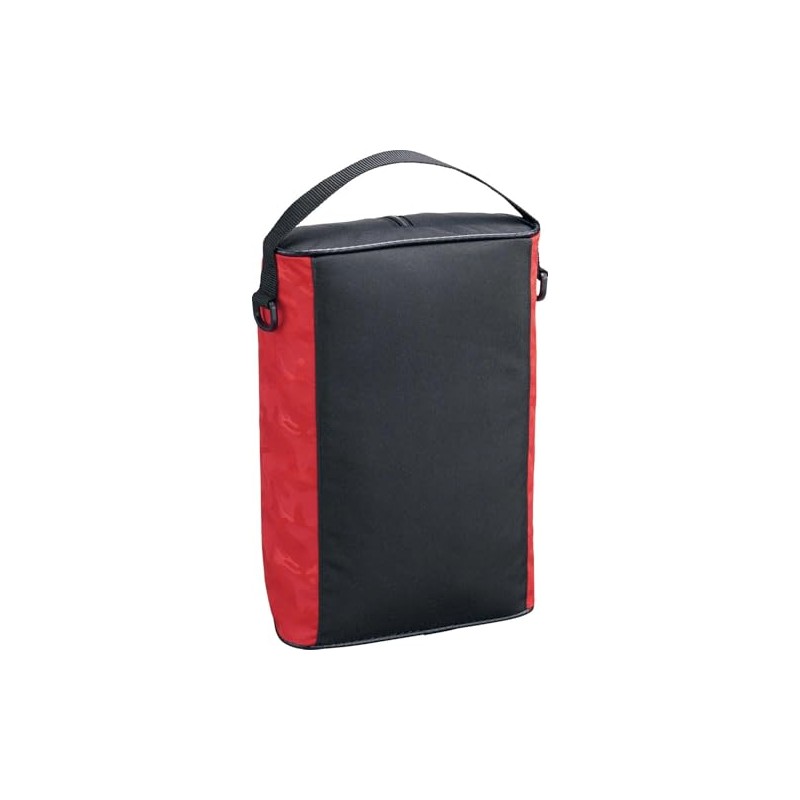 ZETT BA3205 Shoe Case, Black x Red