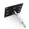 CNSPEED Front Bumper Tow Hook License Plate Mount Relocator Bracket