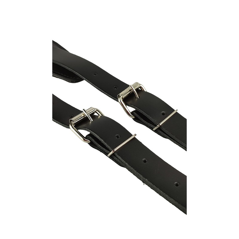 Accordion Strap Leather High-Quality 6 cm Shoulder Strap Max up