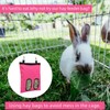 XNBTFK Rabbit Hay Feeder, Small Pink Hay Feeder Rabbit, Guinea