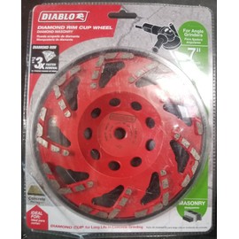 Diablo DMACW0700 Diamond Cup Wheel for Masonry, 7"