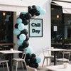 DRWKAY Black Balloons 100 Pack,12 Inch Matte Black Latex Helium-Ready