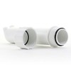 Hydronix MH03-1812WH Reverse Osmosis Membrane Housing for 30, 50, 75,