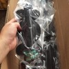 Swing Arm Curtain Rod, Black, 47'' Long, 1.1'' Diameter Pole,