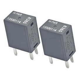 ​​2-Pack Car AC Relay | 13500114/8385 | 12V DC 40A 4-Pin High-Power Relay​​