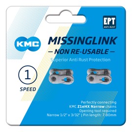 KMC Unisex Adult Chain Link Z1eHX Narrow EPT Silver