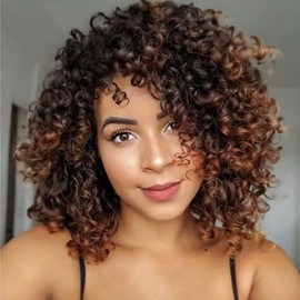 7 Packs Gogo Curl Crochet Hair for Women 8 Inch Pre-Twisted Curly Crochet Hair Pre Looped Deep Ocean Water Wave Beach Curl Crochet Braids Synthetic Braiding Hair Extensions (8 Inch, 1B/4/30)