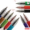 SAINO Ezirite Ballpoint Pens, MULTICOLOUR, Fine Point (0.6mm), Pack of