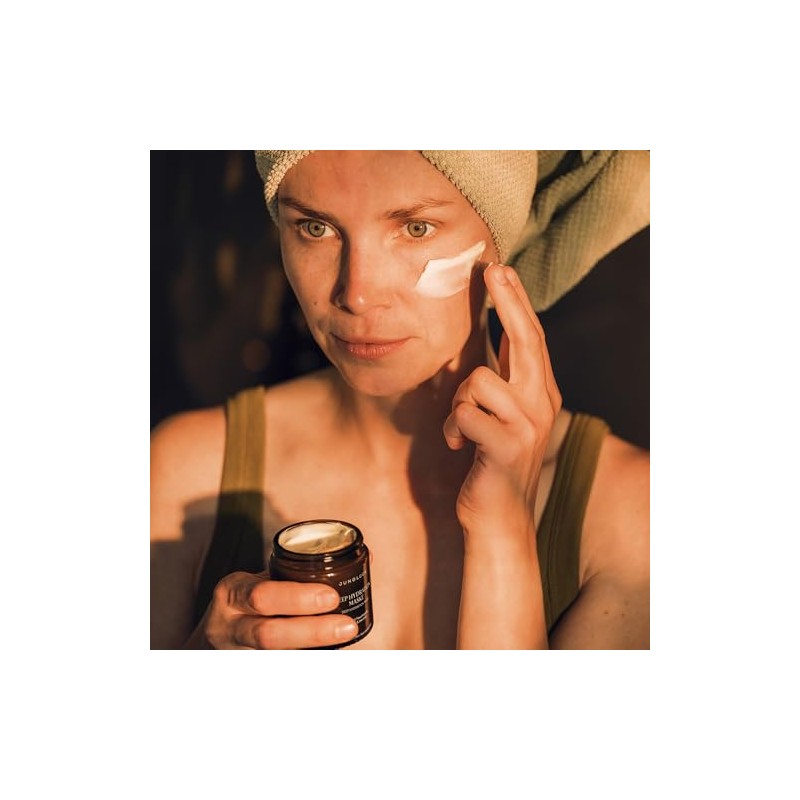 JUNGLÜCK Deep Hydration Mask, Face Mask for Dry and Sensitive