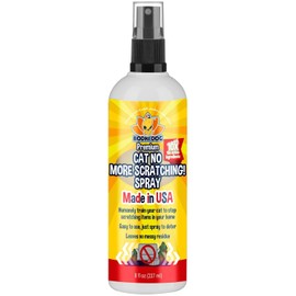 Bodhi Dog No More Scratching! Cat Deterrent Spray - Indoor & Outdoor Repellent with Essential Oils - Anti Scratch for Furniture - Made in USA (8 oz)