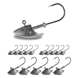 Blue Ocean Jig Head Set 3.5g 5g 7g 10g14g 23g (15 Pack) Bass Sea Bass Rockfish Chinning Jig Headset (23g)