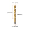 sourcing map 3pcs Brad Point Drill Bit 12.5mm(31/64") Dia Straight