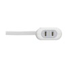 Buffalo BUFFALO BSTAPSG2320WH 2-Pin Power Strip 3-Outlet Lightning Surge Guard