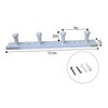 Tmflove Wall-Mounted Hook Coat and Hat Rack | Decorative Household