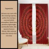 Bless International Handmade Indian hippie Bohemian Psychedelic Peacock Mandala Wall