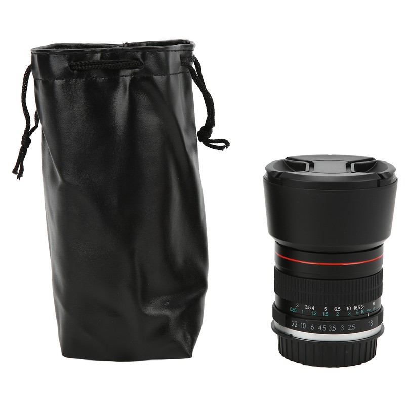 85mm F1.8 Large Aperture Camera Lens Medium Telephoto Manual Focus