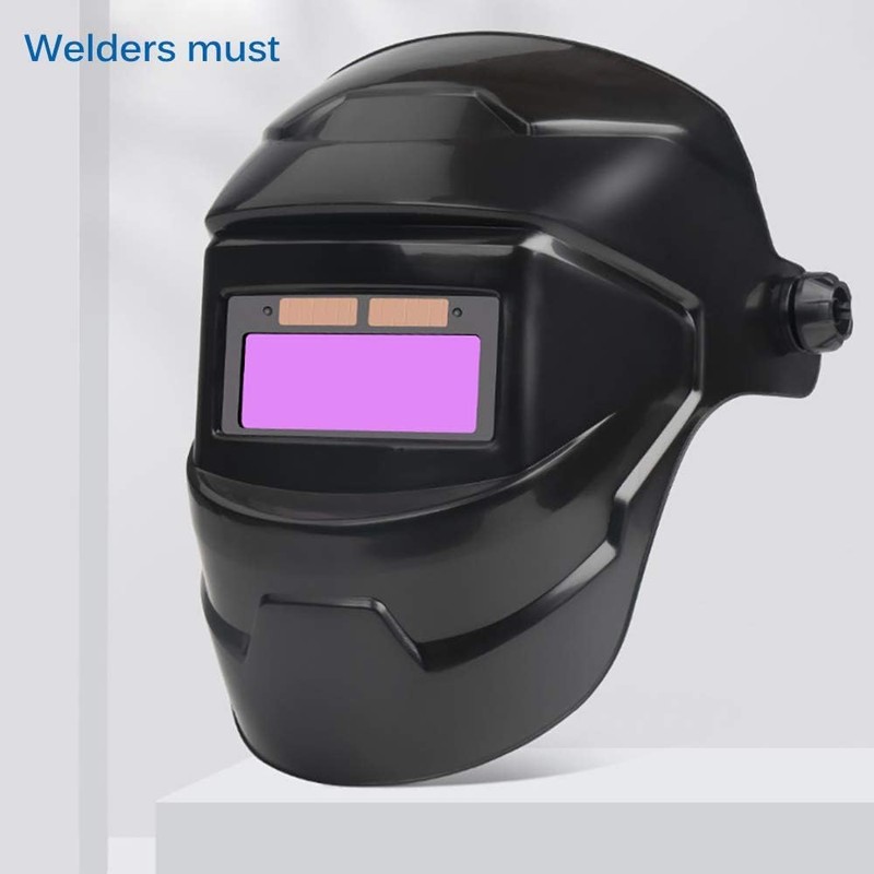 SUNJULY Auto Darkening Welding Helmet, True Color Solar Mask With
