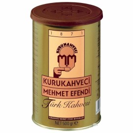 KURUKAHVECI MEHMET EFENDI Turkish Ground Coffee 500g/17oz  1 Tin Can