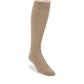 Men's Knee-High Ribbed Compression Socks X-Large, Khaki