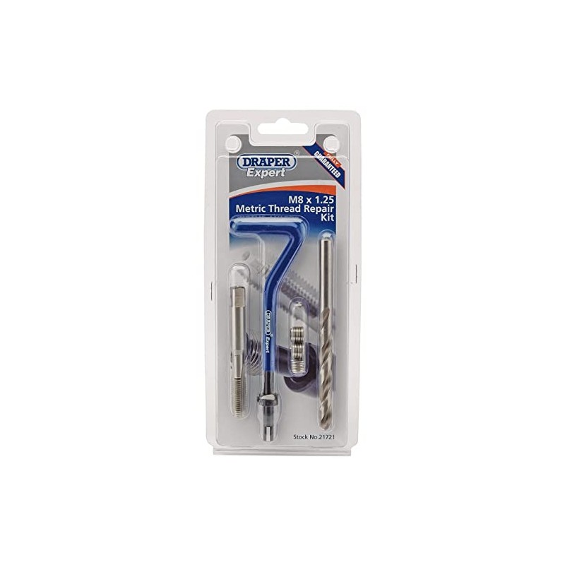 Draper 21721 DHCK-A Expert M8 x 1.25 Metric Thread Repair