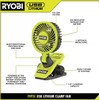 RYOBI - USB Lithium Clamp Fan Kit with 2.0 Ah