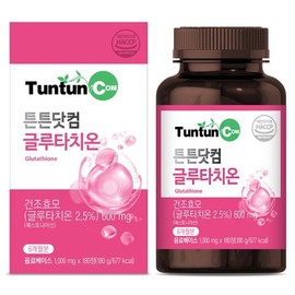 Tuntun.com 글루타치온 (6개월분) 1000 mg x 180 정 Glutathione (6-month supply) 1000 mg x 180 tablets