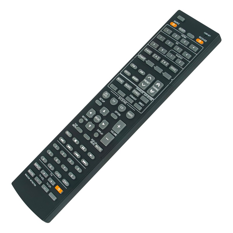 AULCMEET RAV334 WT92700 Remote Control Replacement for Yamaha Audio Receivers