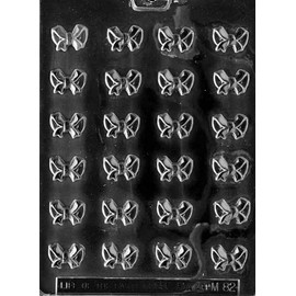 Grandmama's Goodies M082 Bite Size Bows Chocolate Candy Soap Mold with Exclusive Molding Instructions