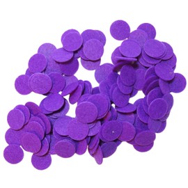 Playfully Ever After Purple Stiff Felt Circle (3/4 inch - 150pc)