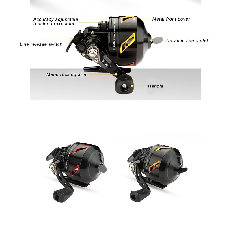 Fishing Reel High Speed 3.9:1 Gear Ratio 3+1 Bearing Reversible