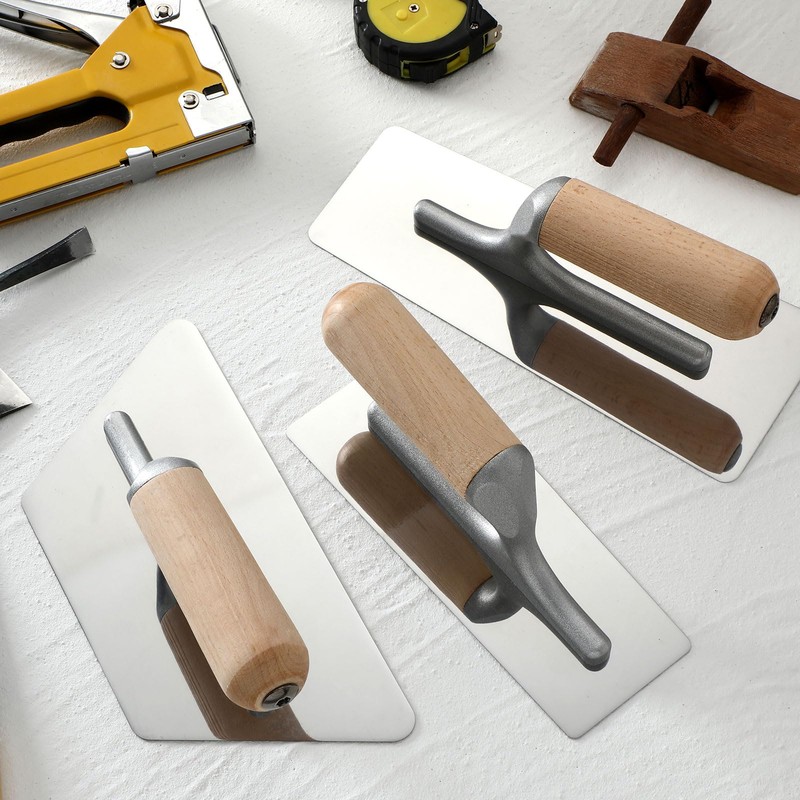 Lasnten 3 Pcs Venetian Art Paint Plaster Trowel Set
