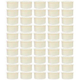Alibazon 50 pcs 1 Inch Pool Fence Hole Cover Deck Patio Safety Ground Caps Fit Standard 1" Diameter Holes (Beige)