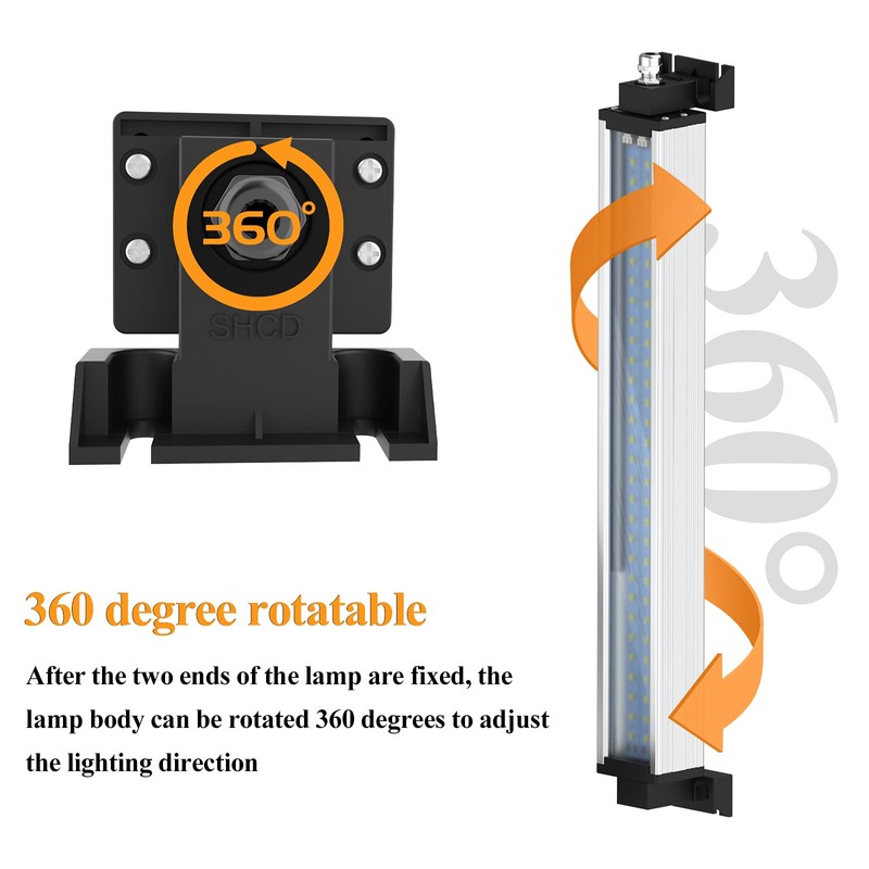Led Industrial Machine Tube Light, IP66 Waterproof Explosionproof Work Lamp