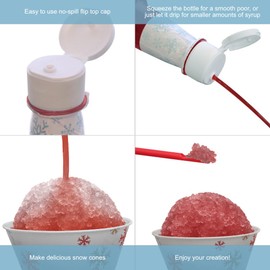 3-Pack Sugar Free Green Apple, Watermelon, Blue Raspberry Syrup for Snow Cones, Homemade Sodas, Cocktails, Coffee, Baking and More - Time For Treats 16.9 Fluid Ounce Per Bottle