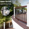 HTWAVE 51 Pack 26" Deck Balusters, Aluminum Balusters for Deck