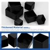 Glarks 20pcs 30mm x 30mm/1.2 x 1.2in Square Chair Leg