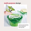 Zyliss Swift Dry Salad Spinner Large - Plastic Lettuce Colander