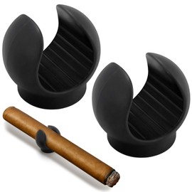 SPOFLY 2 Pack Magnetic Golf Cigar Holder – Universal Fit for 38-56 Ring Cigars | Heavy Duty Neodymium Magnet | Golf Cart, Grill & Outdoor Accessories