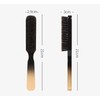 Bristle Hair Brush Slick Back Boar Bristle HairBrush, 2Pcs Boar