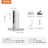 VEVOR Glass Clamp, 10 PCS Square Glass Railing Bracket for