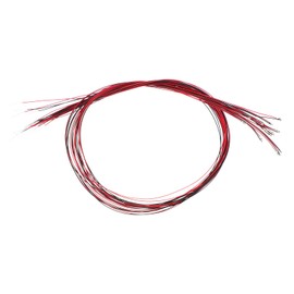 PATIKIL 0402 Pre-Wired Micro LED, 12 Pcs 1.8-2.2V Pre-soldered Mini Light Emitting Diodes Surface Mount Device for Model Building, DIY, Science Projects, 9.8" Length, Yellow Green