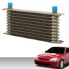 G-PLUS Engine Transmission Oil Cooler Kit Universal Aluminum Oil cooler