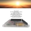 2pcs Solar Strobe Warning Light Waterproof Light Control High Bright