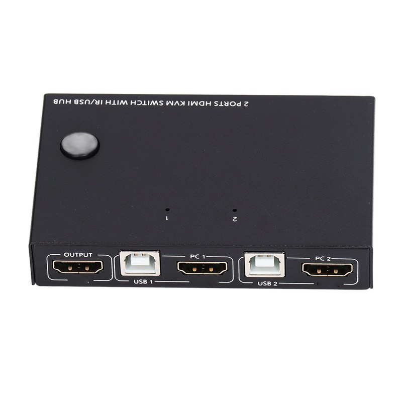 2 in 1 Out KVM Switch 3840 X 2160 Resolution