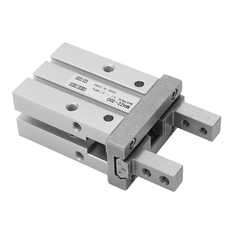 Air Pneumatic Parallel Gripper SMC Type Small Finger Cylinder Inlet