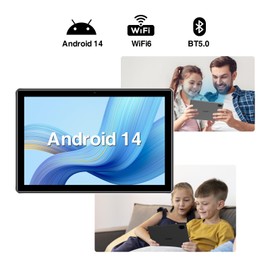 DOOGEE U10 2025 Newest Android 14 10" Tablet 9GB RAM+128GB ROM 1TB TF, Bluetooth 5.0 WIFI 6 Tablet, Android Tablets 1280x800 HD IPS Screen, OTG, Type C, 3.5mm Headphone Jack, Tablet PC 2025 - Green