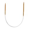 Seeknit Circular Knitting Needles, Bamboo, Brown, 23 cm x 3.5